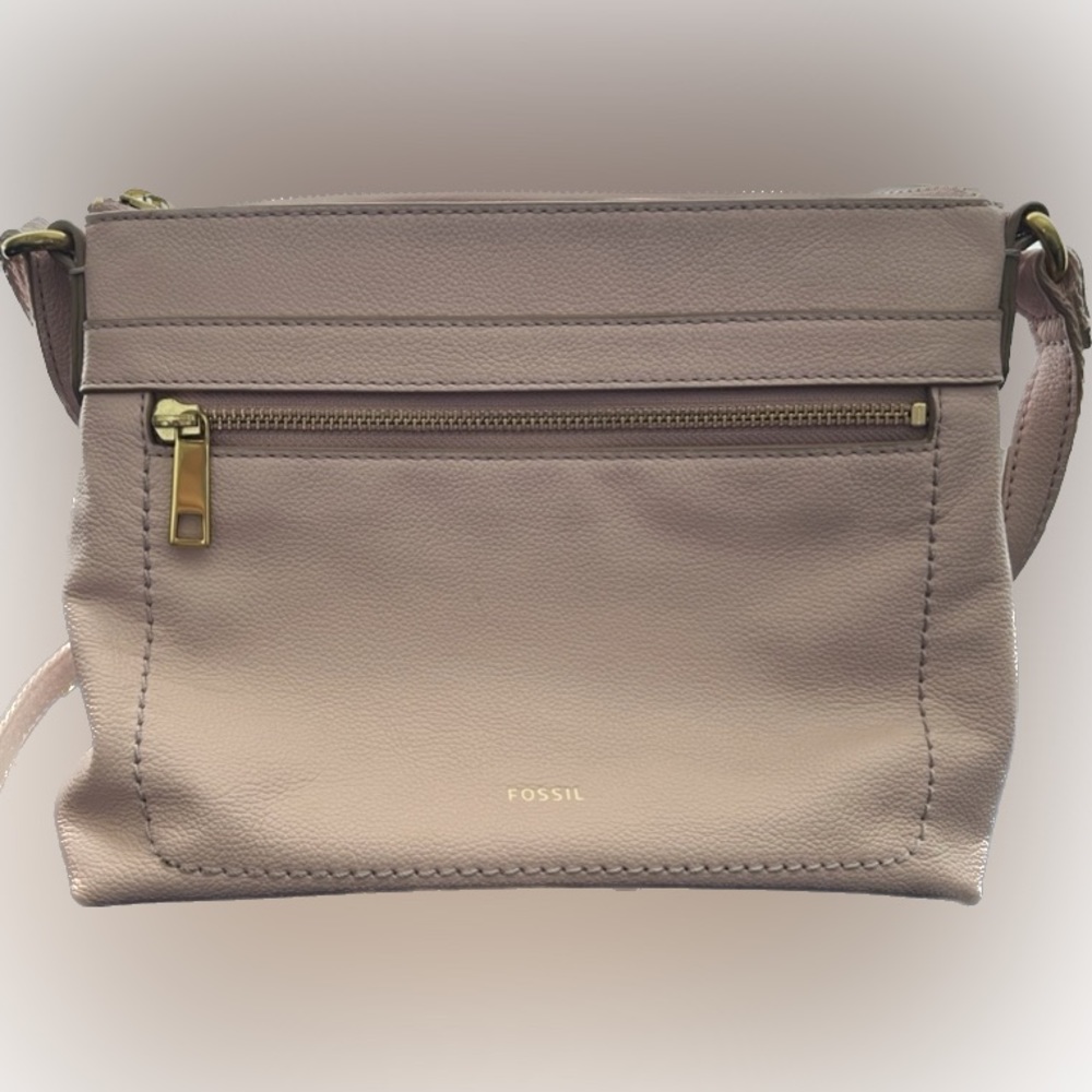 EUC FOSSIL CROSSBODY BAG PRETTY BLUSH COLOR